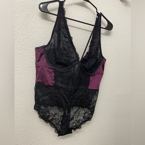 Purple and Black Torrid Lingerie Size 1